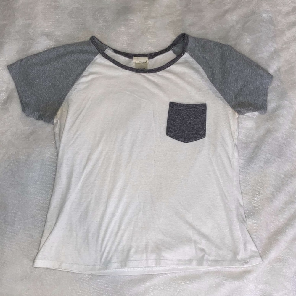 Wet Seal, Large Cropped T-Shirt